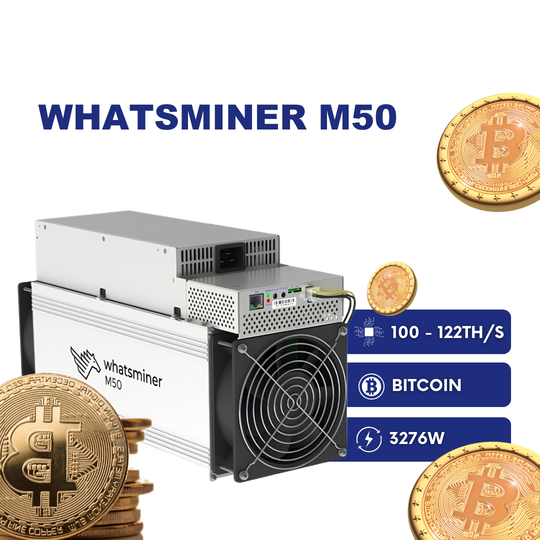 MicroBT Whatsminer M50 (100 - 122TH) Bitcoin