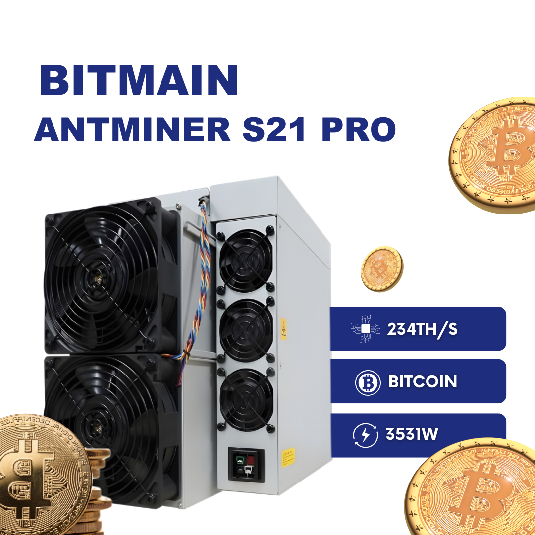 Bitmain Antminer S21 Pro (234TH) Bitcoin