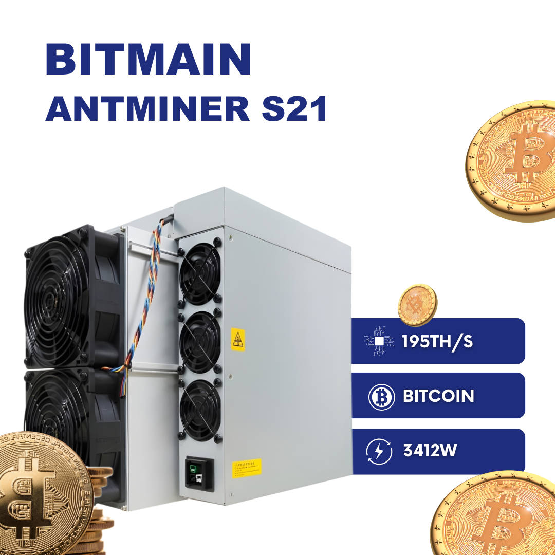 Bitmain Antminer S21 (195TH) Bitcoin