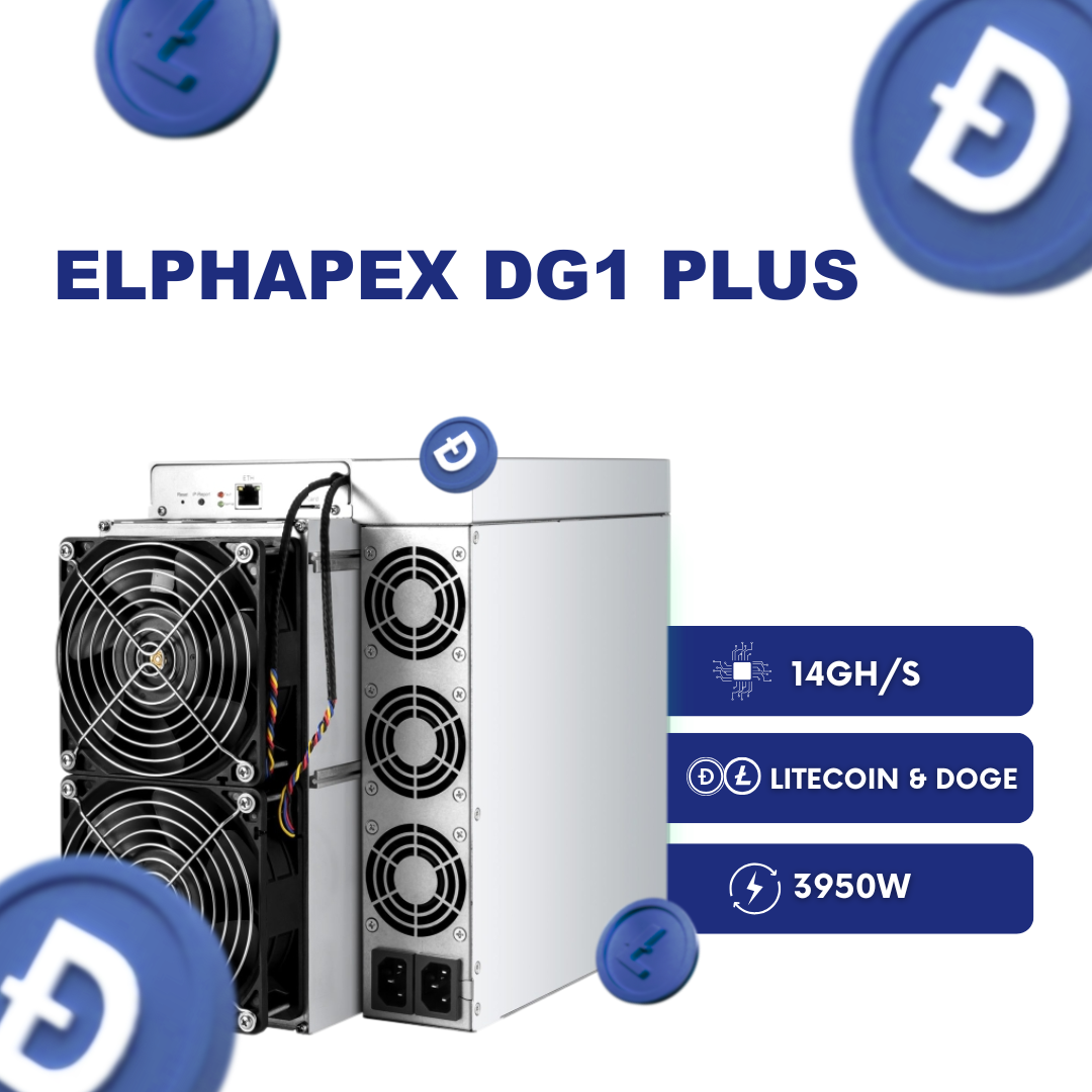 Elphapex DG1+ (14GH) Litecoin / Doge Scrypt - Intermine Solutions GmbH