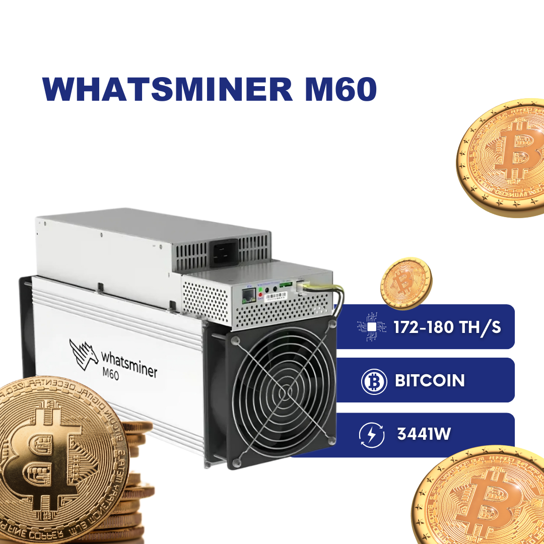 MicroBT Whatsminer M60 (172-180TH) - Intermine Solutions GmbH