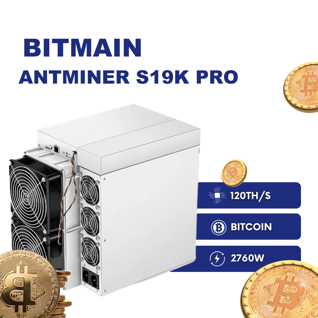 Bitmain Antminer S19K Pro (120TH) Bitcoin