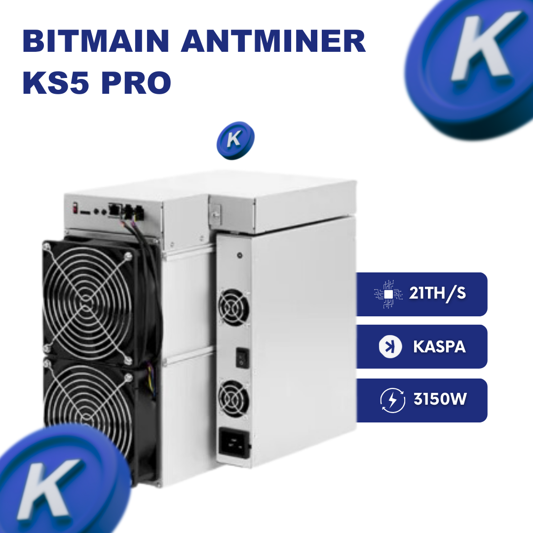 Bitmain Antminer KS5 Pro (21TH) KASPA - Intermine Solutions GmbH