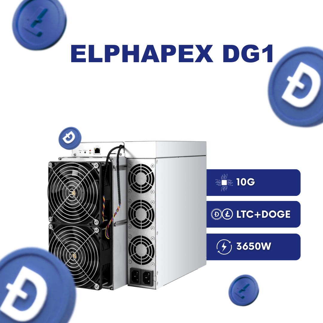 Elphapex DG1 (10GH) Litecoin / Doge Scrypt - Intermine Solutions GmbH